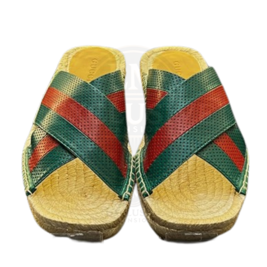 Web Leather Slide