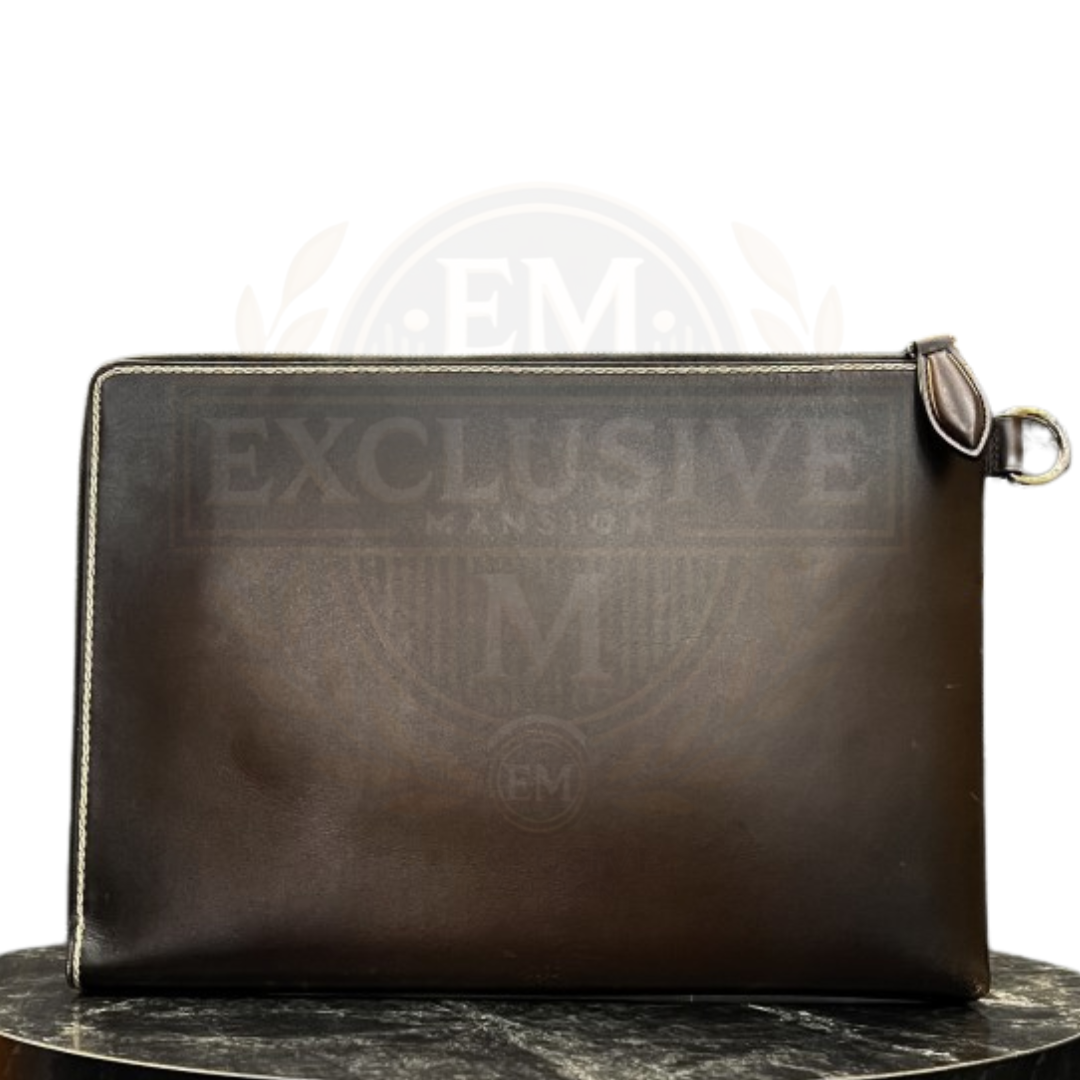 Nino Scritto Leather Clutch
