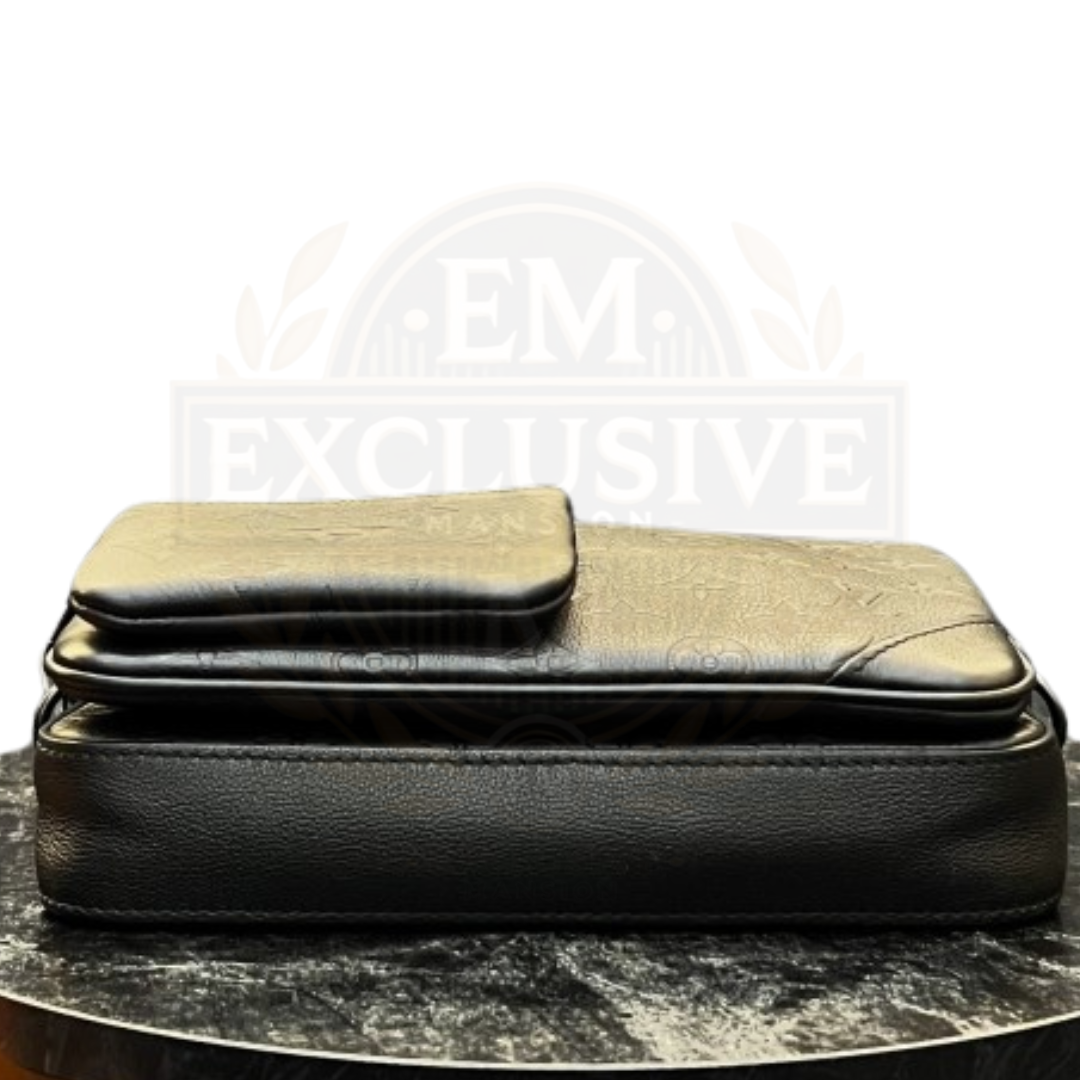 Trio Messenger Bag Taurillon