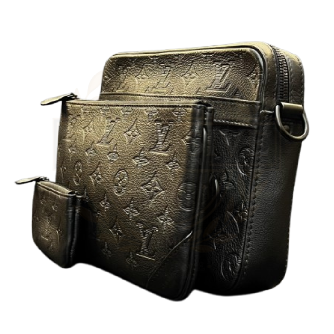 Trio Messenger Bag Taurillon