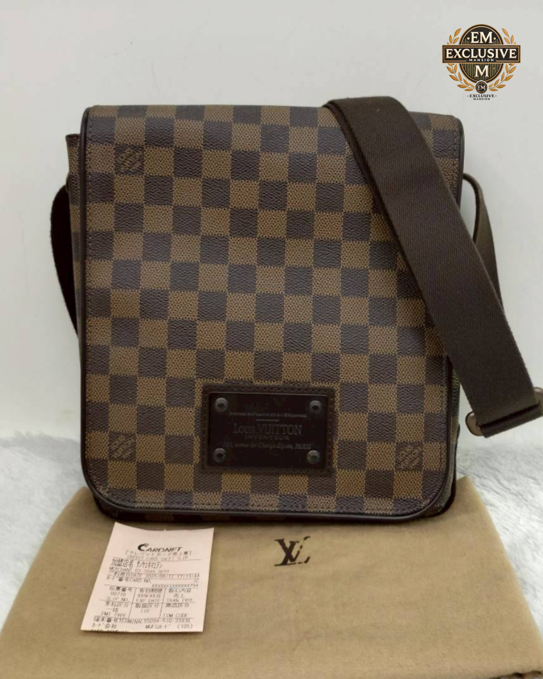 LV Brooklyn PM Damier