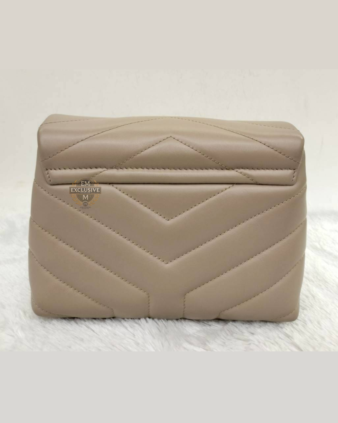 YsL Lou Lou Toy Chevron Beige