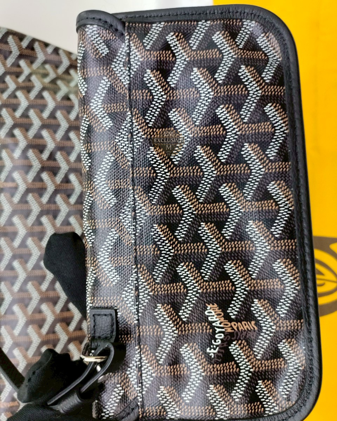 (Neverbeen Used) Goyard St Louis PM Noir 2023