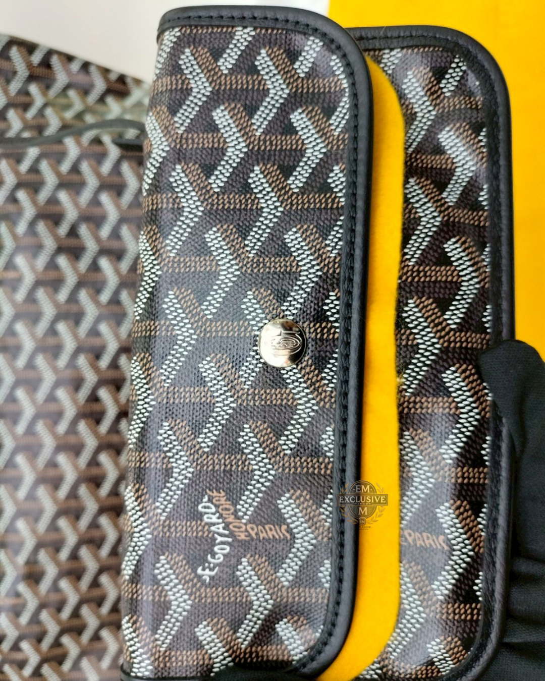 (Neverbeen Used) Goyard St Louis PM Noir 2023