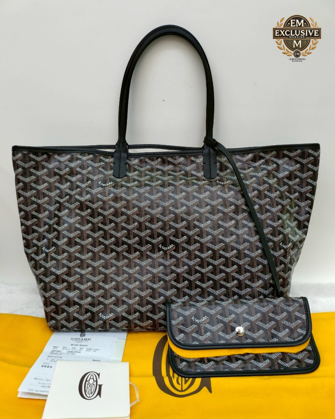 (Neverbeen Used) Goyard St Louis PM Noir 2023