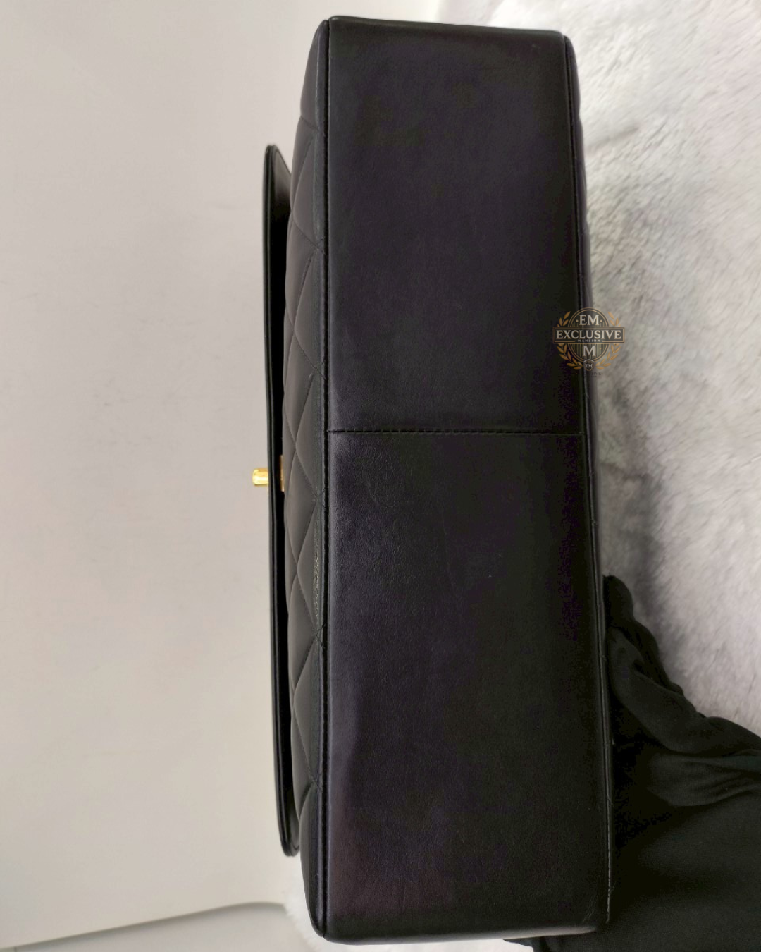 Chanel Maxi Lamb Vintage Black