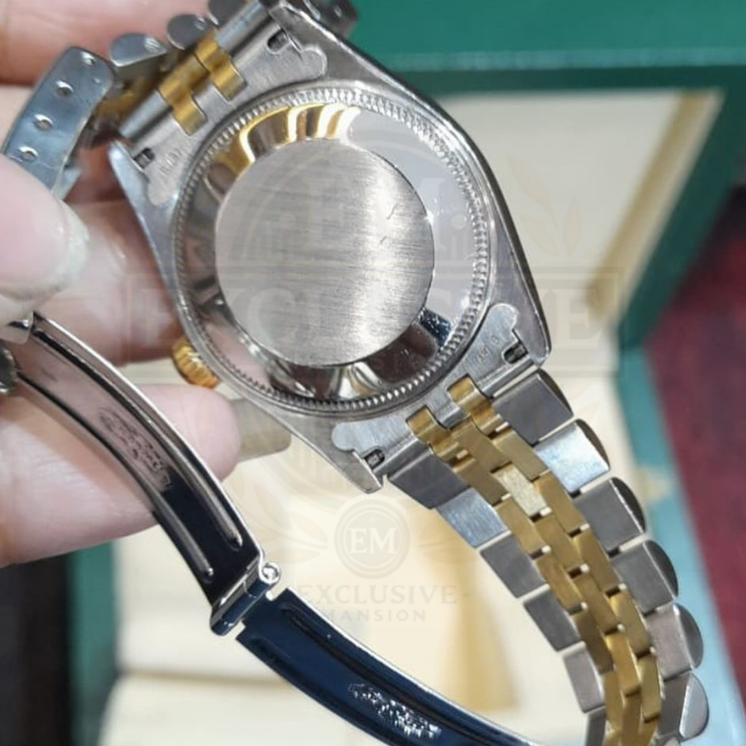 Oyster Perpetual Datejust Twotone Jubilee Bracelet With Diamond
