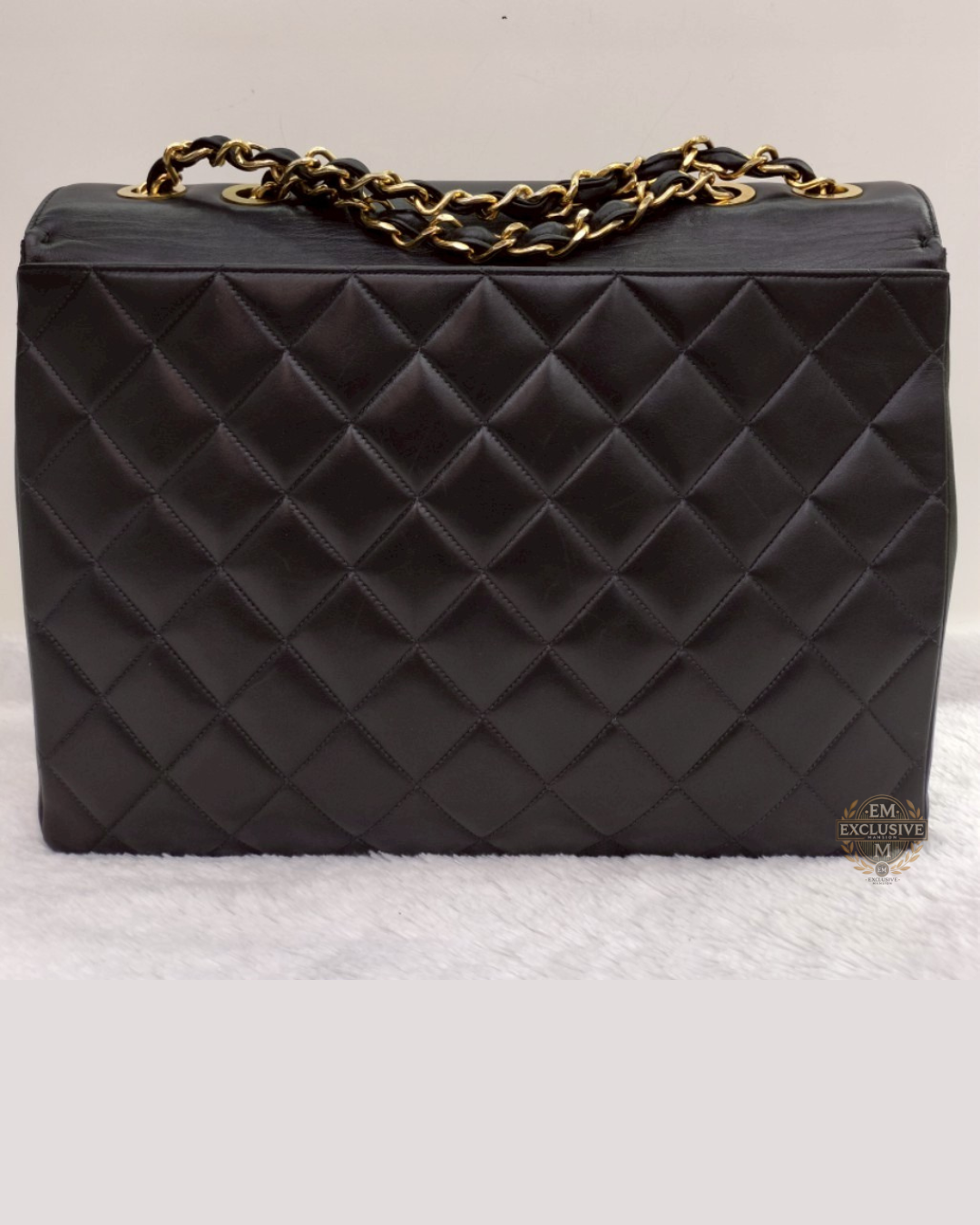 Chanel Maxi Lamb Vintage Black