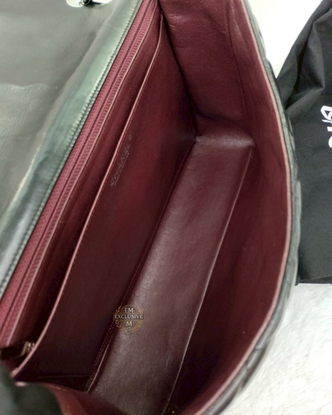 Chanel Maxi Lamb Black