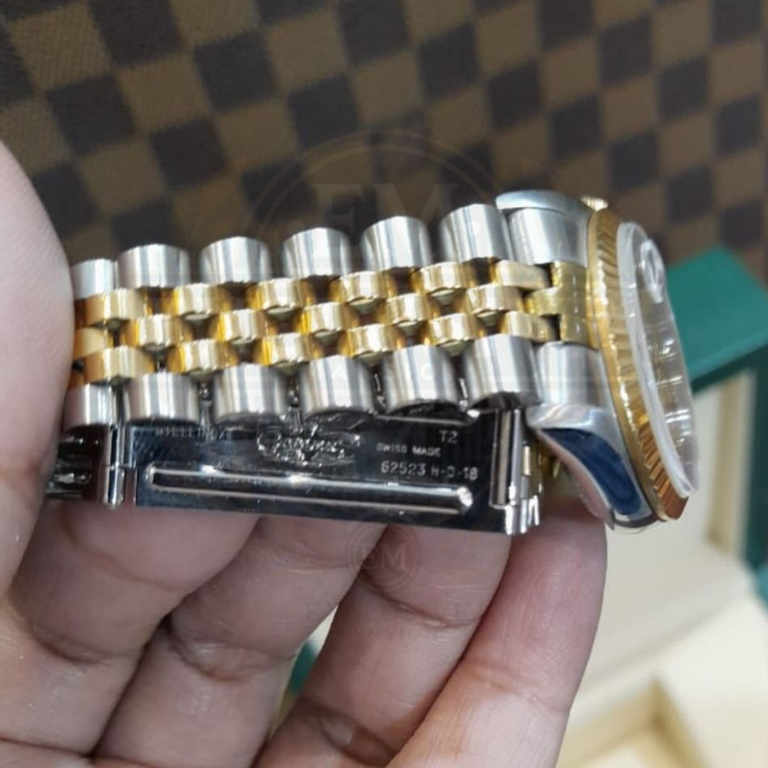 Oyster Perpetual Datejust Twotone Jubilee Bracelet With Diamond