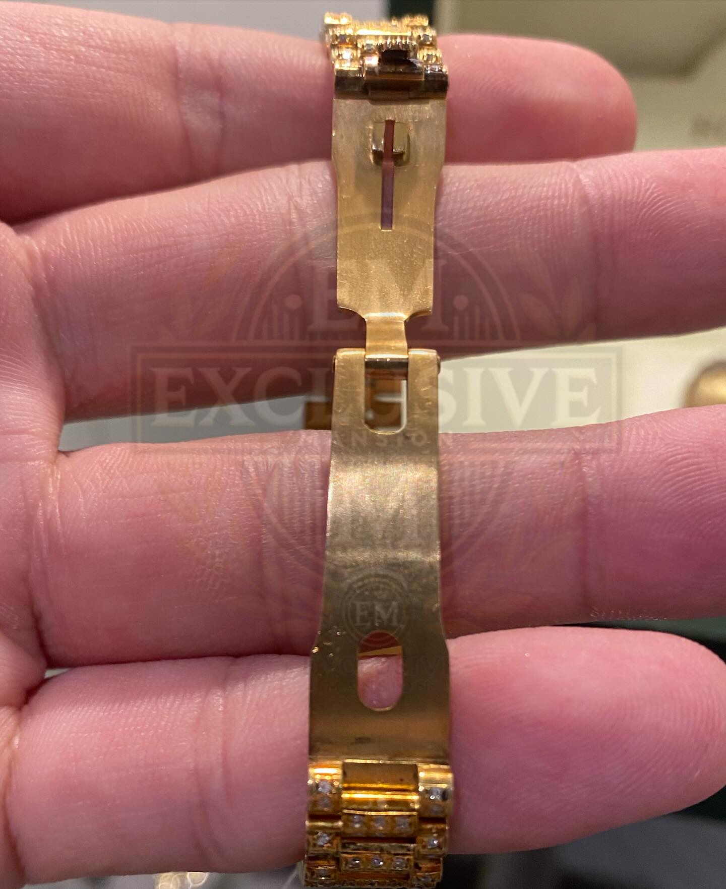 Oyster Perpetual Datejust All Gold With Diamond