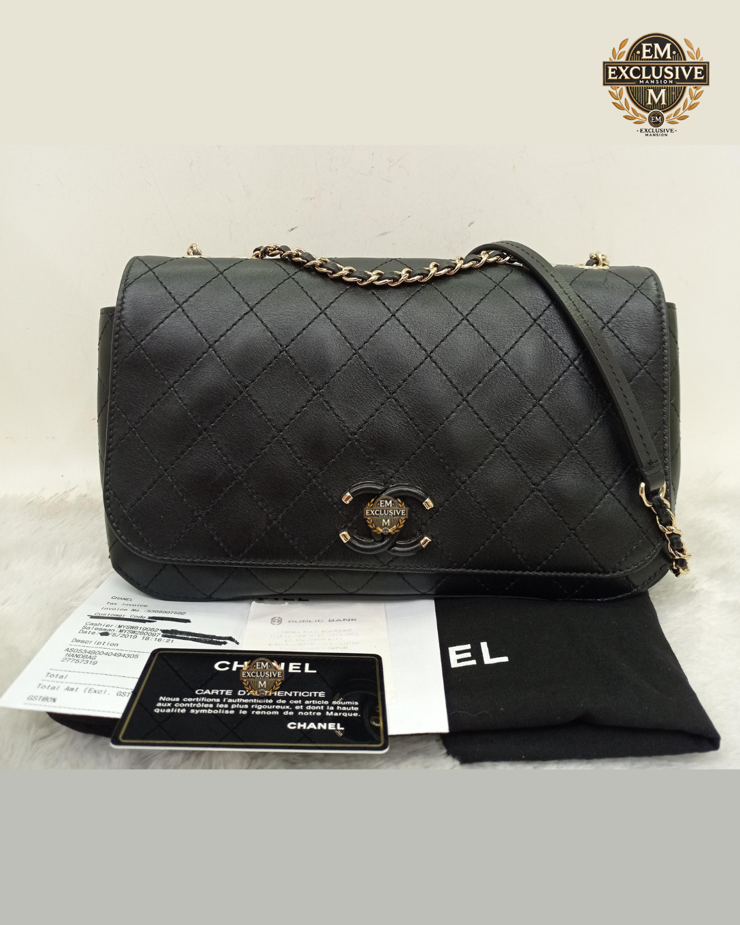 Chanel Medium Stiched Calfskin