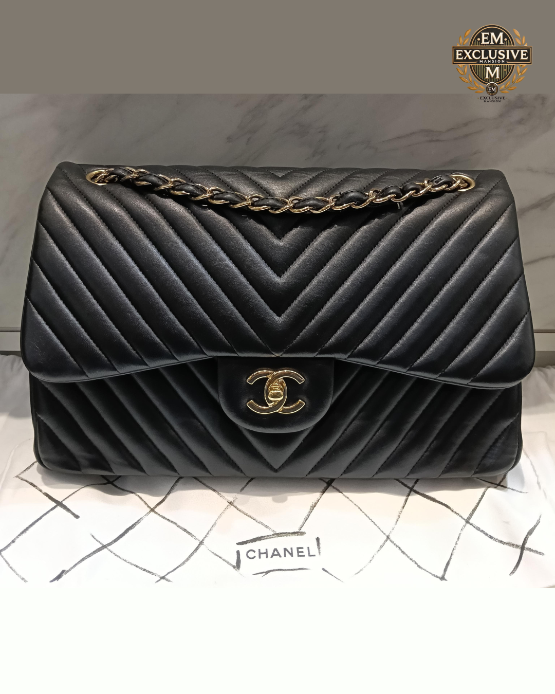 Chanel Jumbo Chevron