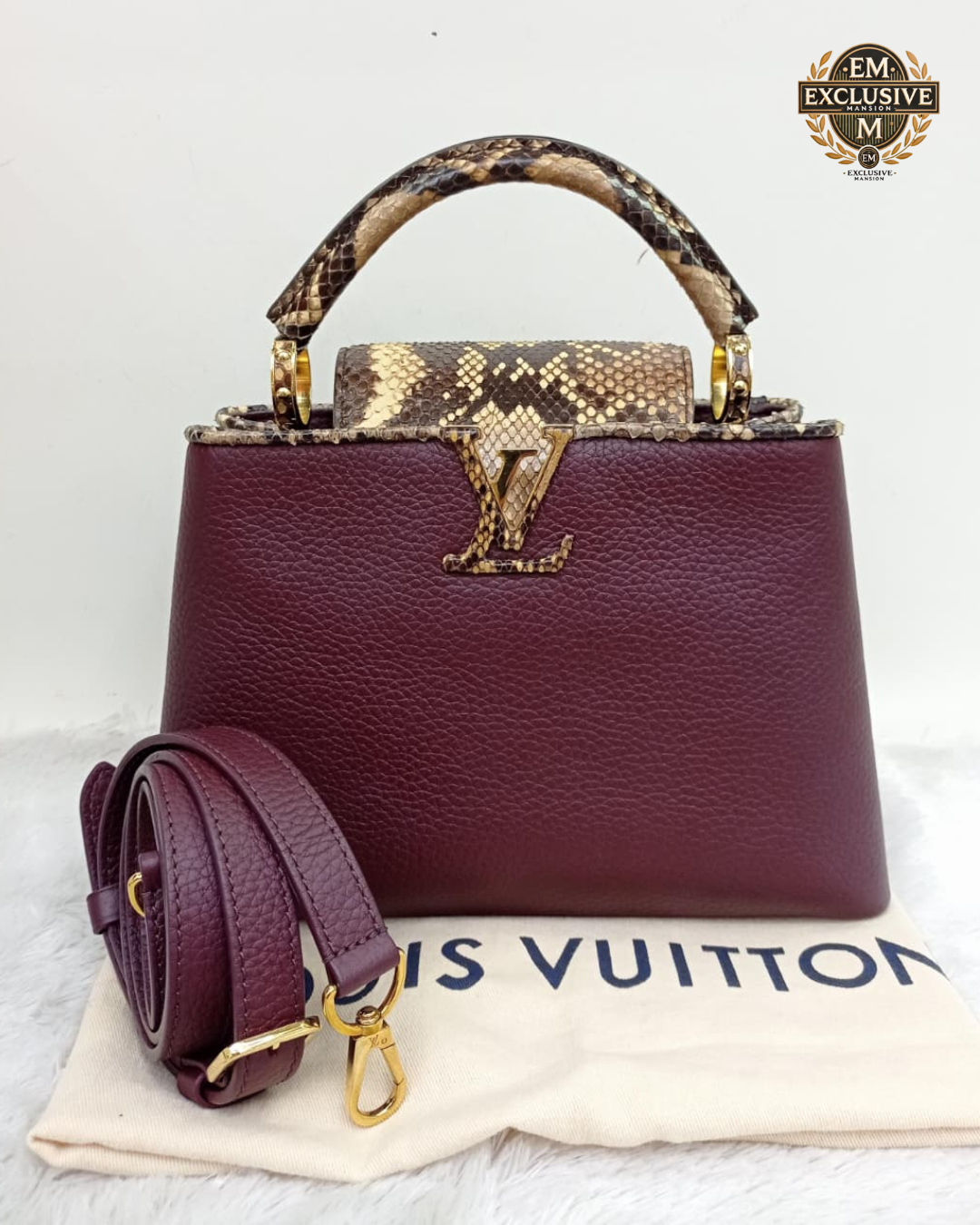 LV Capucines BB Taurillon