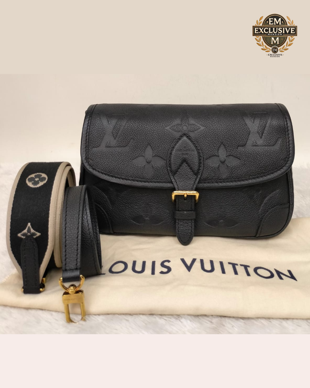 LV Diane PM ST NM Monogram