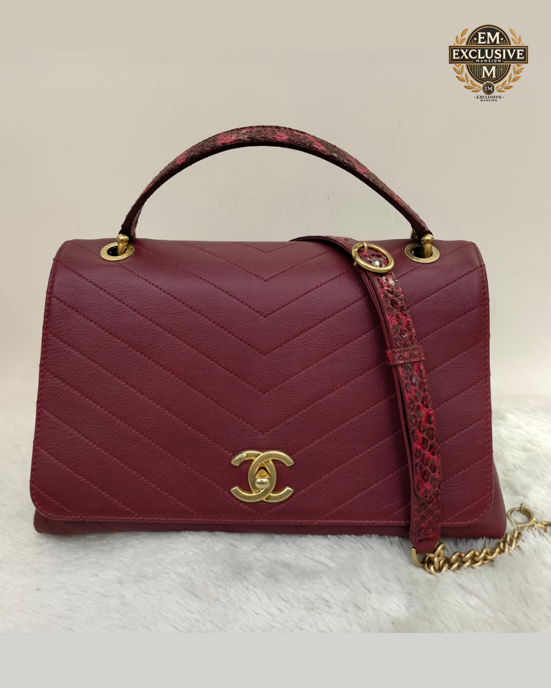 Chanel Top Handle Flap
