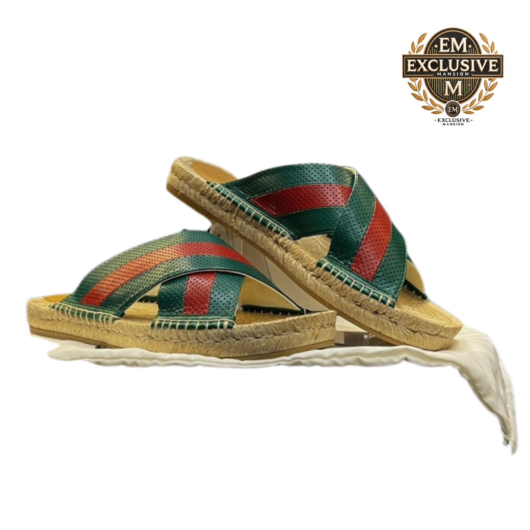 Web Leather Slide