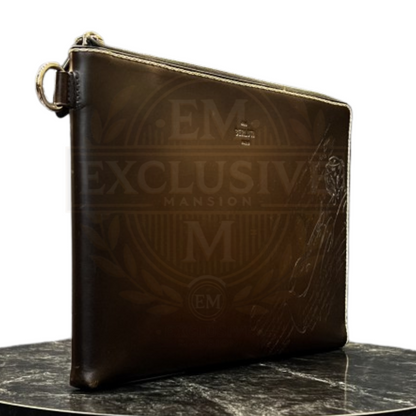 Nino Scritto Leather Clutch