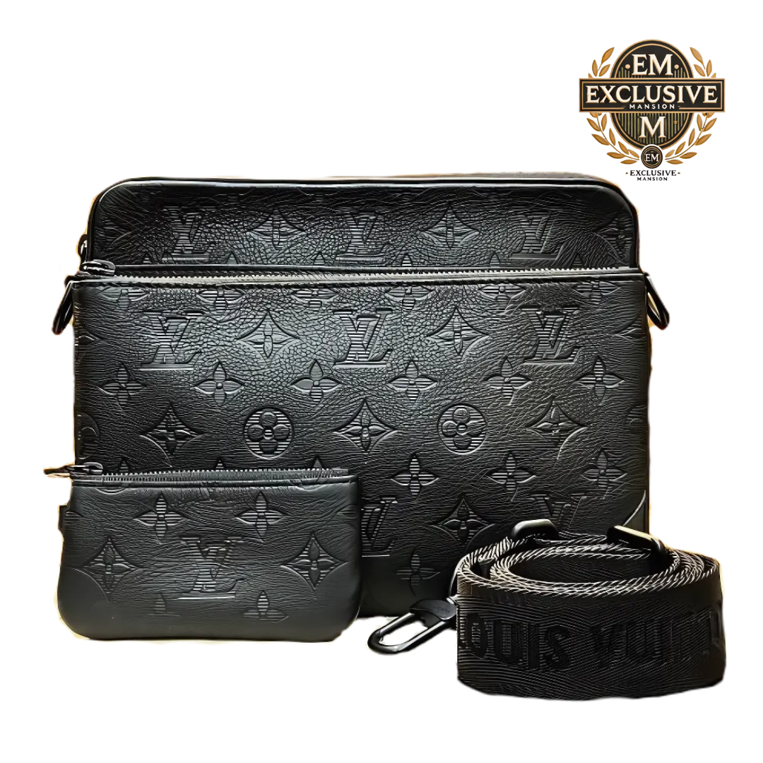 Trio Messenger Bag Taurillon