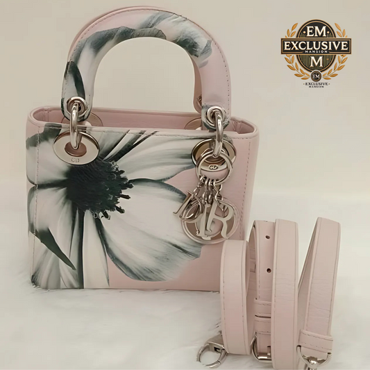 Mini Pink Flower Printed