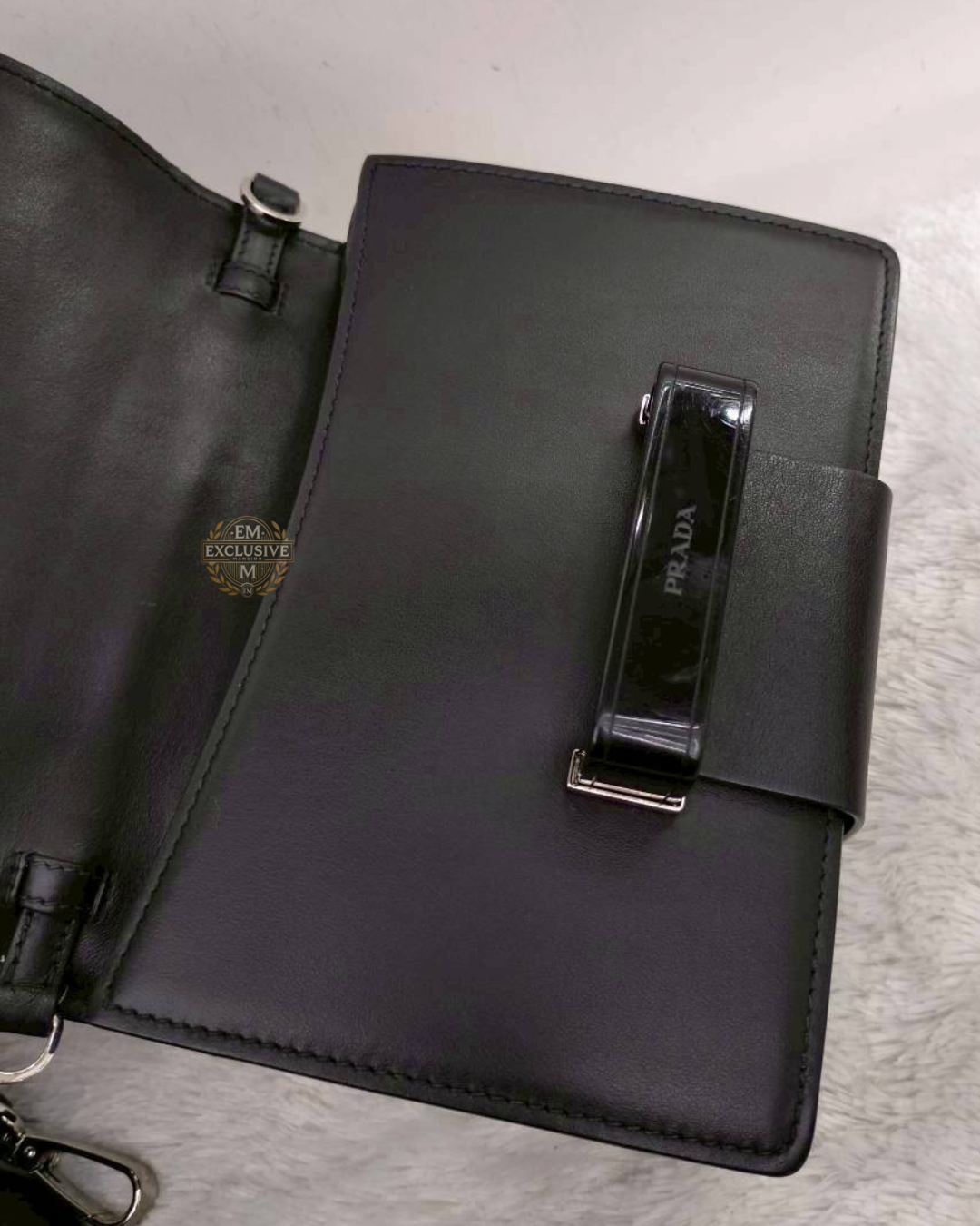 Prada City Calf Nero