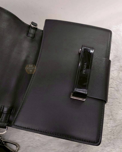 Prada City Calf Nero