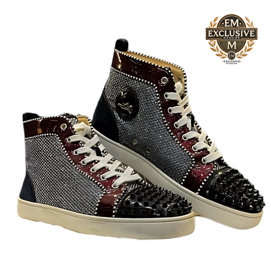Spikes Orlato Lame Sneaker