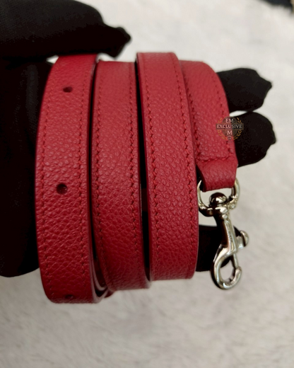 Ysl Sac De Jour Nano Gruined Red
