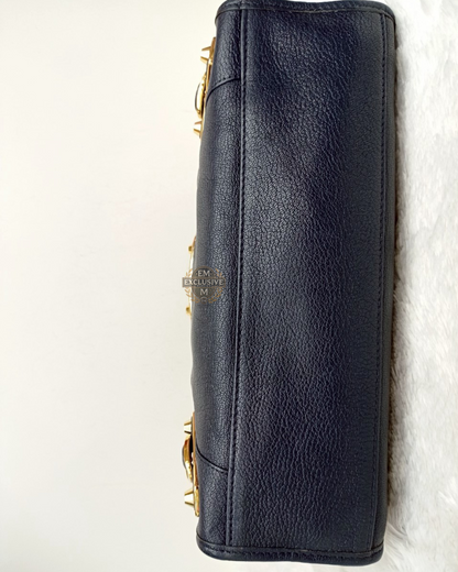 Balenciaga Small City Edge Navy