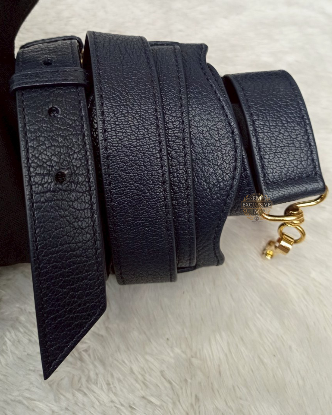 Balenciaga Small City Edge Navy