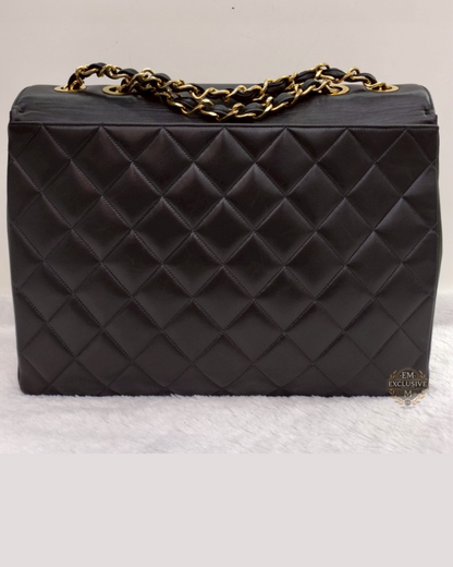 Chanel Maxi Lamb Vintage Black