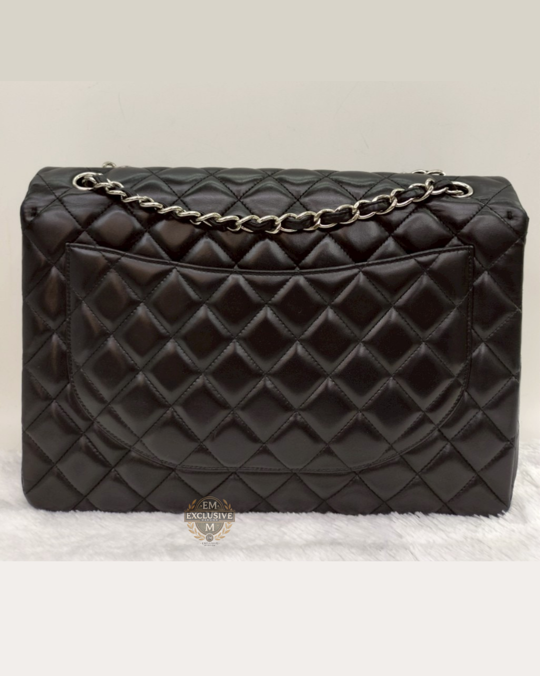 Chanel Maxi Lamb Black