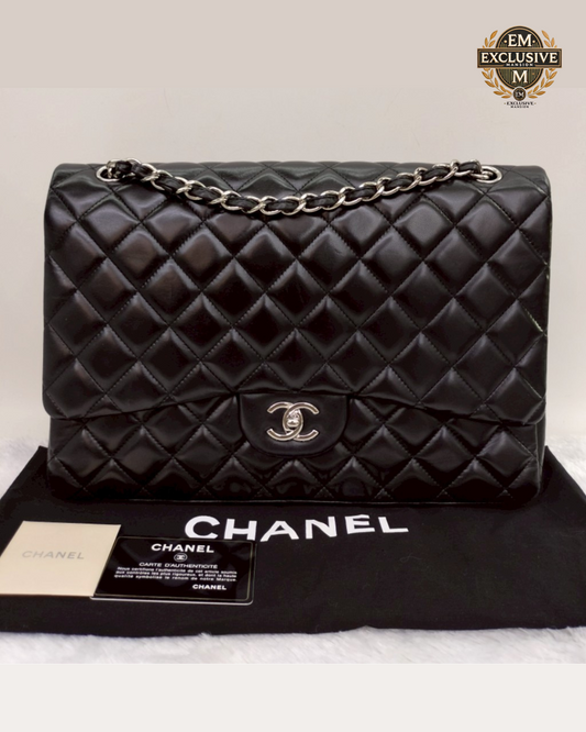 Chanel Maxi Lamb Black