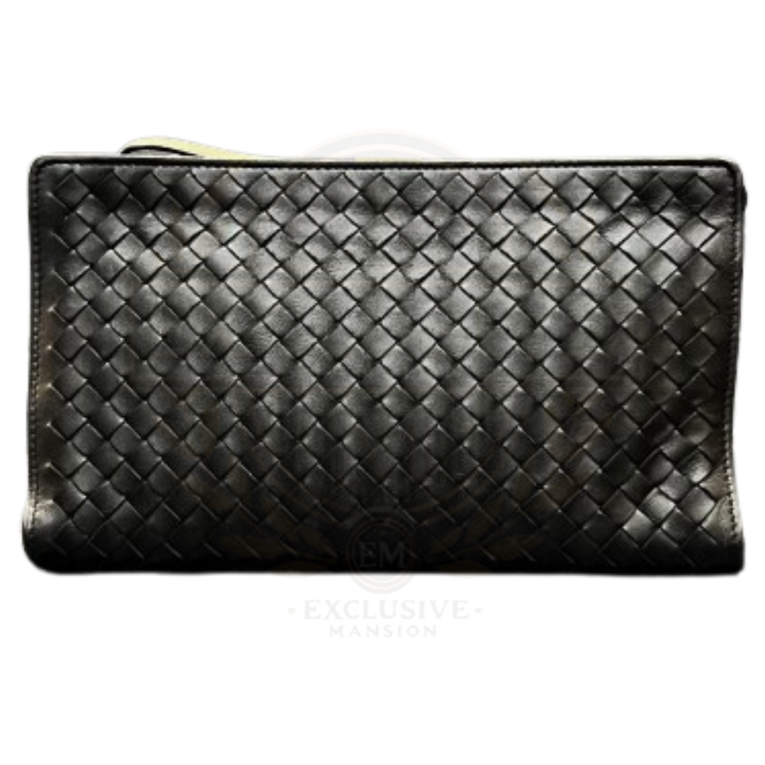 Intrecciato Crocodile Wallet