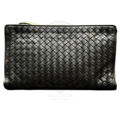 Intrecciato Crocodile Wallet