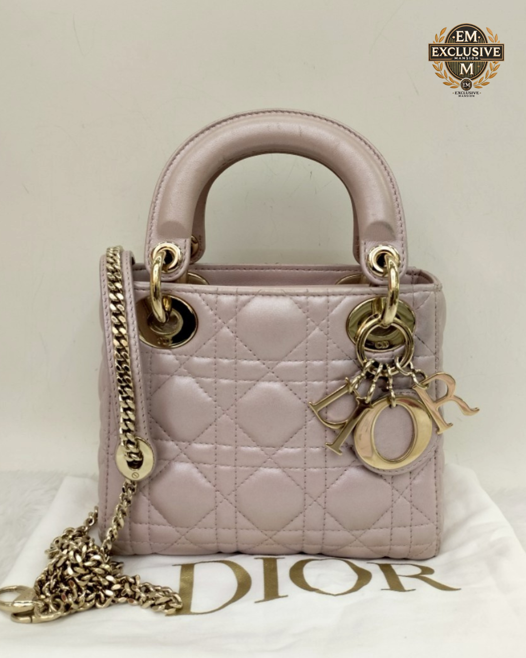Lady Dior Mini Lotus