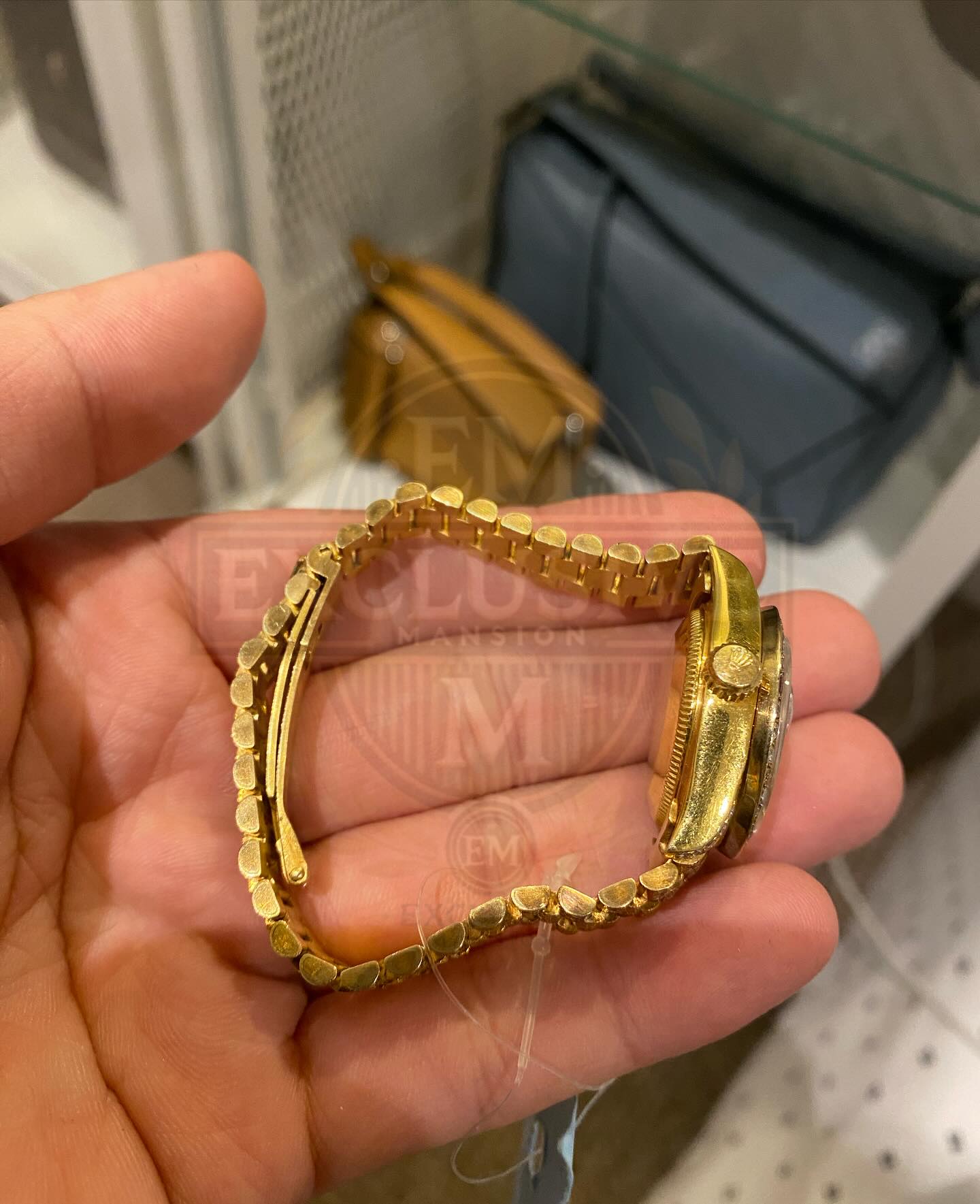 Oyster Perpetual Datejust All Gold With Diamond