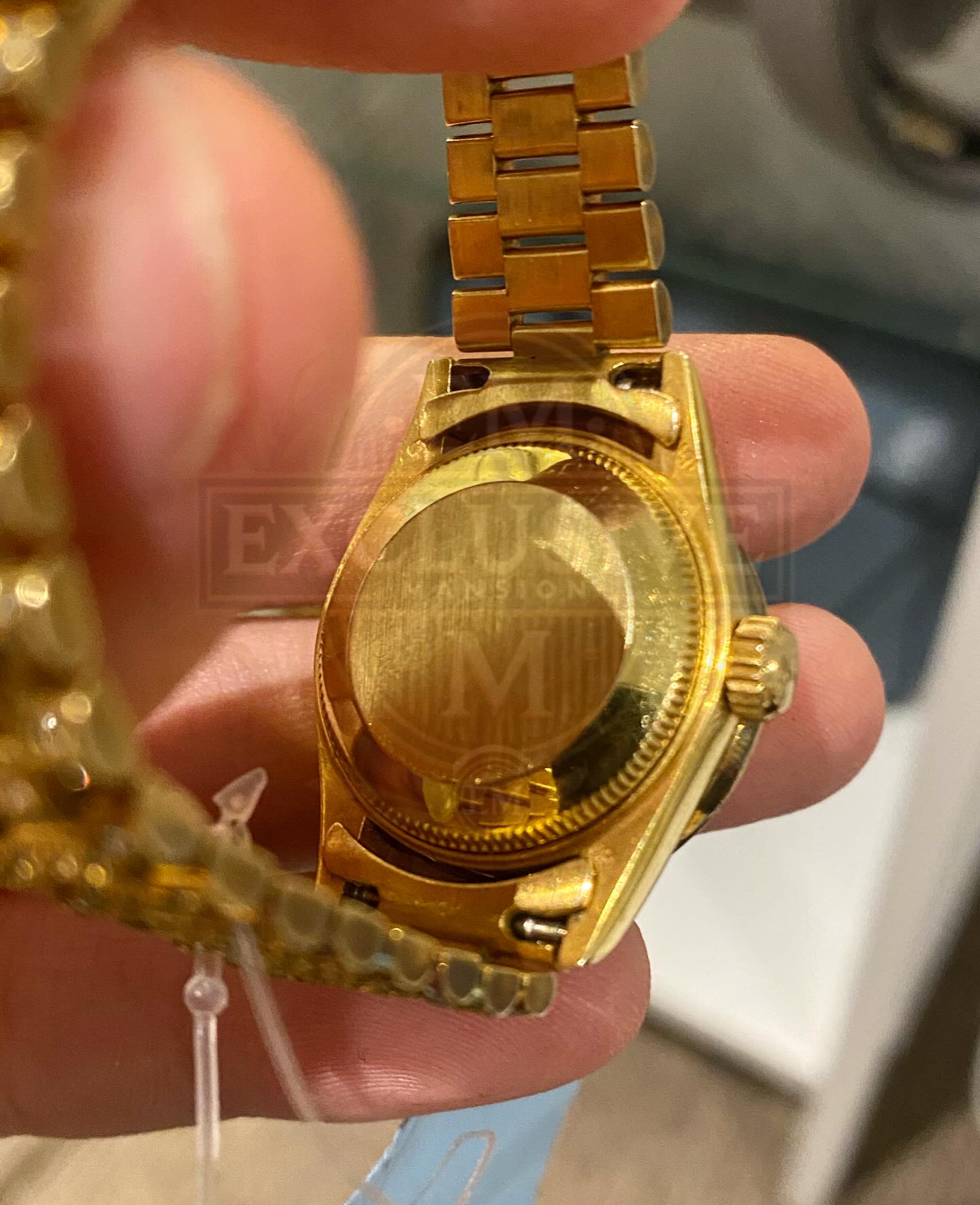 Oyster Perpetual Datejust All Gold With Diamond