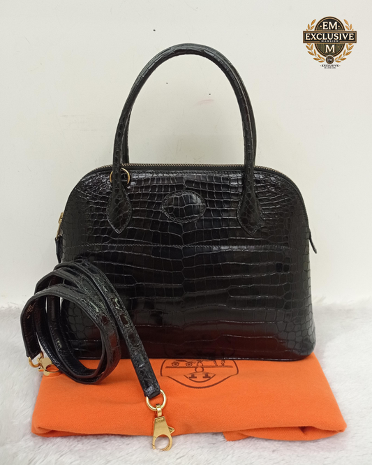 Bolide 27 Croco Porosus Black