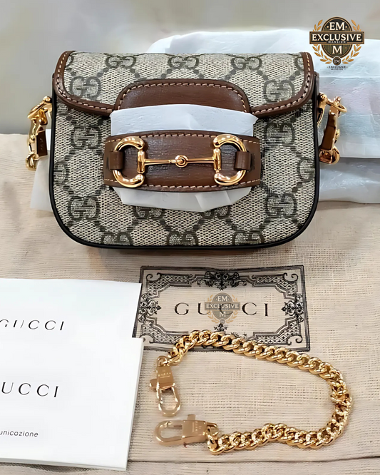 Horsebit Chain Wallet