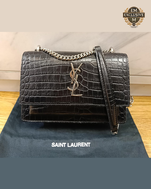 YsL Sunset Mini Croco