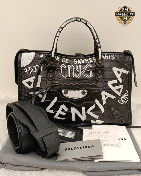 Balenciaga Small City Graffiti