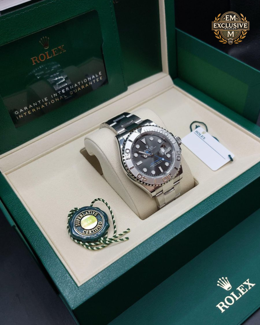 [New] Rolex Yacht Master Rhodium