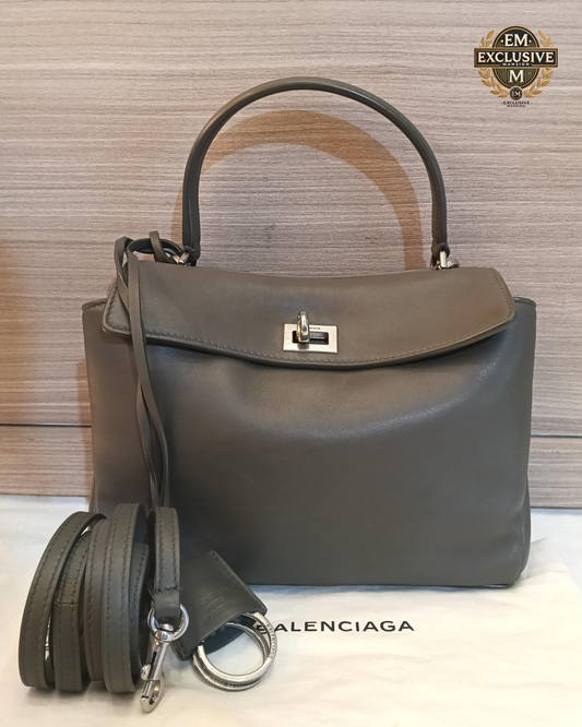 Balenciaga Rodeo Mini Calfskin Green