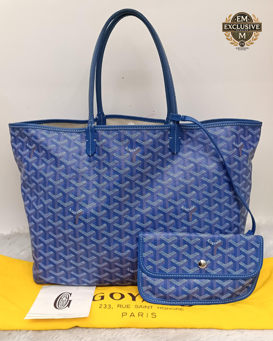 Goyard St Louis PM Blue 2019