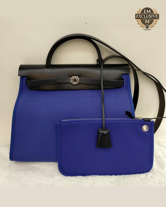 Hermes Birkin 31 Zip Blue Militare